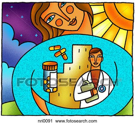 Clip Art - Health insurance. Fotosearch