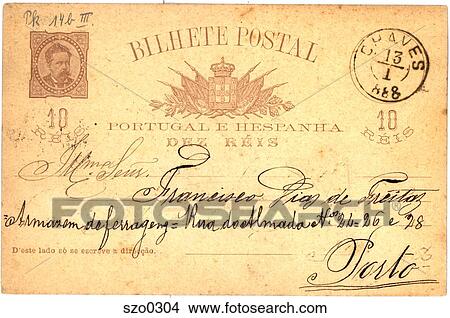 Bilhete postal View Large Illustration Stock Illustration - Bilhete postal. Fotosearch