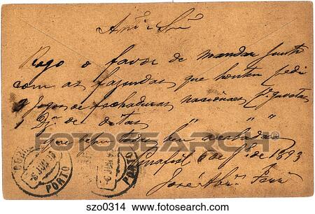 Stock Illustration - Portuguese postcard. Fotosearch