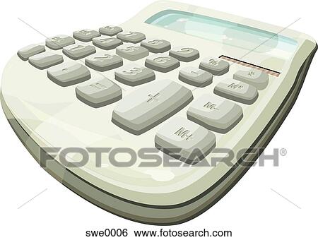 Stock Illustration - calculator. Fotosearch