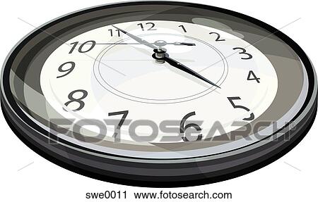 Clip Art - clock. Fotosearch