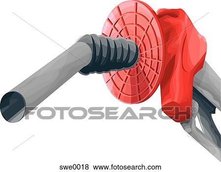 Stock Illustration - gas pump. Fotosearch