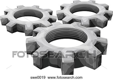 gears View Large Illustration Stock Illustration - gears. Fotosearch