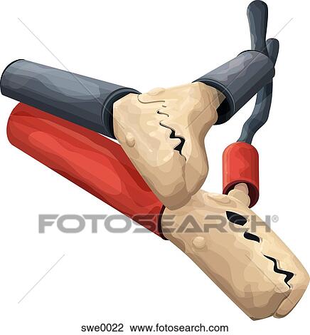 jumper cables View Large Illustration Drawing - jumper cables. Fotosearch