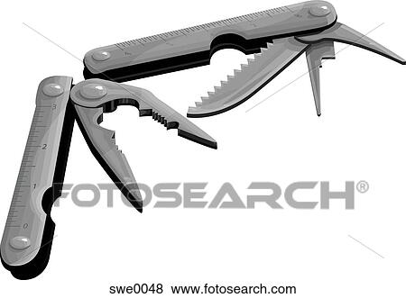 leatherman tool View Large Illustration Stock Illustration - leatherman tool. Fotosearch
