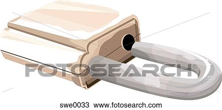 lock View Large Illustration Drawing - lock. Fotosearch
