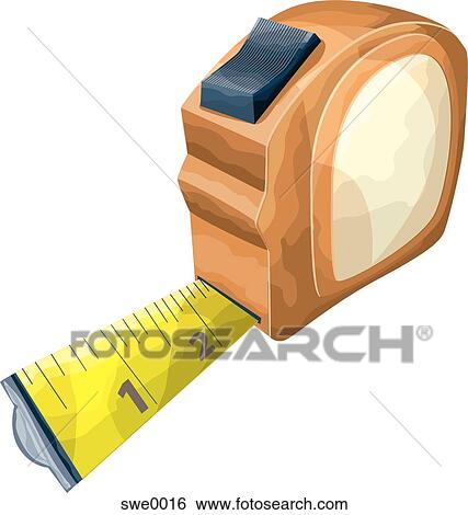 Stock Illustration - measuring tape. Fotosearch
