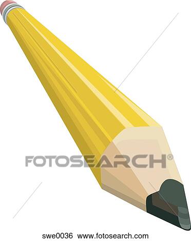 pencil View Large Illustration Stock Illustration - pencil. Fotosearch
