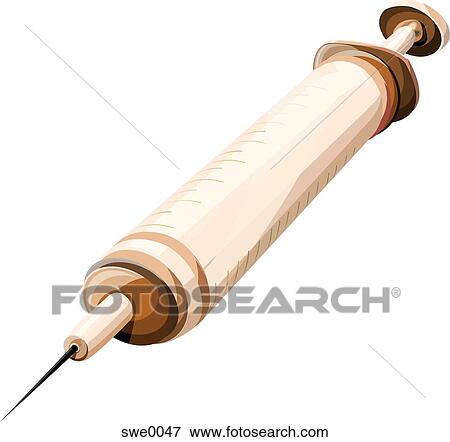syringe View Large Illustration Stock Illustration - syringe. Fotosearch