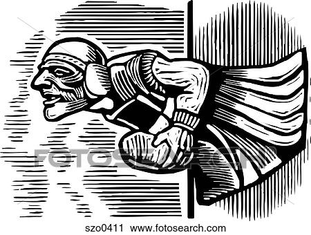 Clip Art - gargoyle b/w. Fotosearch