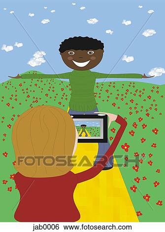 digital camera View Large Illustration Stock Illustration - digital camera. Fotosearch