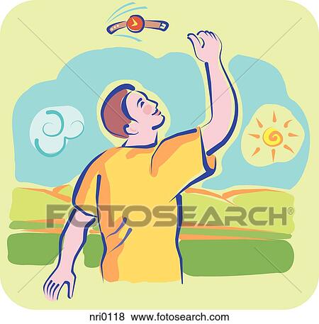 A man tossing away his watch View Large Illustration Stock Illustration - A man tossing away his watch. Fotosearch