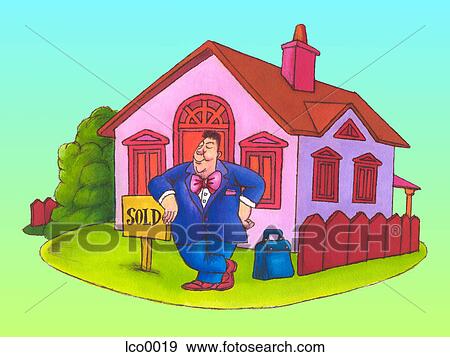 illustration, home, cartoons, grpahics View Large Illustration Stock Illustration - illustration, home, cartoons, grpahics. Fotosearch