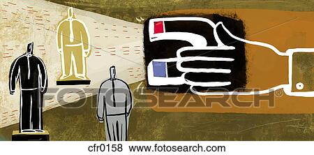 Illustration of a huge magnet attracting customers View Large Illustration Stock Illustration - Illustration of a huge magnet attracting customers. Fotosearch