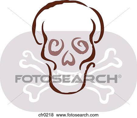 Stock Illustration - A drawing of the poison symbol. Fotosearch