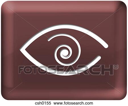 Drawing of an eye on red background View Large Illustration Stock Illustration - Drawing of an eye on red background. Fotosearch