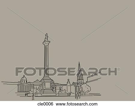 An illustration of a city View Large Illustration Stock Illustration - An illustration of a city. Fotosearch