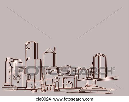 An illustration of city harbor View Large Illustration Stock Illustration - An illustration of city harbor. Fotosearch