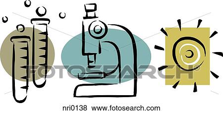 イラスト の 道具 中に A 研究所 イラスト Nri0138 Fotosearch