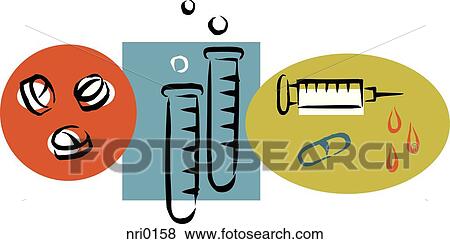 A picture of various kinds of medication View Large Illustration Stock Illustration - A picture of various kinds of medication. Fotosearch