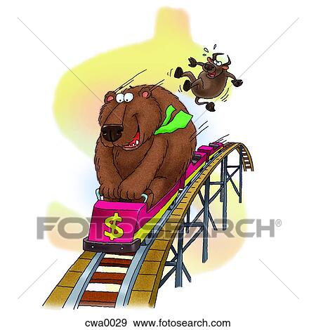 An illustration of bear on a rollercoaster View Large Illustration Stock Illustration - An illustration of bear on a rollercoaster. Fotosearch