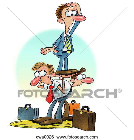 Businessmen helping to boost up a partner View Large Illustration Stock Illustration - Businessmen helping to boost up a partner. Fotosearch