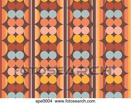 A pattern of circles with background View Large Illustration Stock Illustration - A pattern of circles with background. Fotosearch
