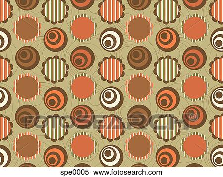 Stock Illustration - A visual representation of fancy circles design. Fotosearch