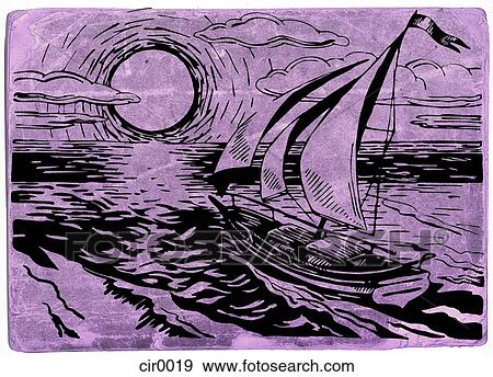 Stock Illustration - illustration, scenic, vintage, cartoons, graphics. Fotosearch