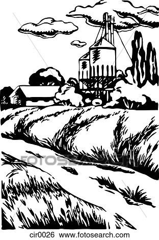 Stock Illustration - illustration, scenic, vintage, cartoons, graphics. Fotosearch