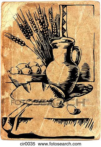 illustration, scenic, vintage, cartoons, graphics View Large Illustration Stock Illustration - illustration, scenic, vintage, cartoons, graphics. Fotosearch