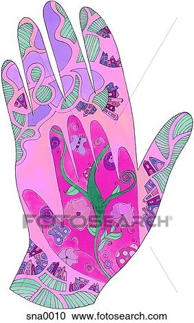 A drawing of a hand within a hand View Large Photo Image Stock Image - A drawing of a hand within a hand. Fotosearch