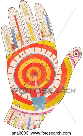 A graphical representatin of a hand with charts View Large Photo Image Stock Image - A graphical representatin of a hand with charts. Fotosearch
