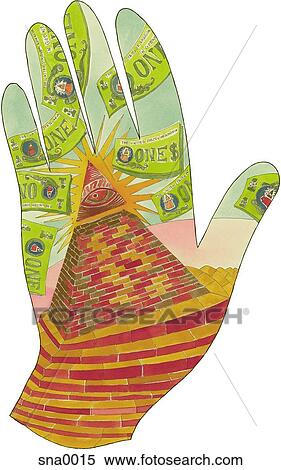 Stock Photography - A pictorial representation of a money hand. Fotosearch