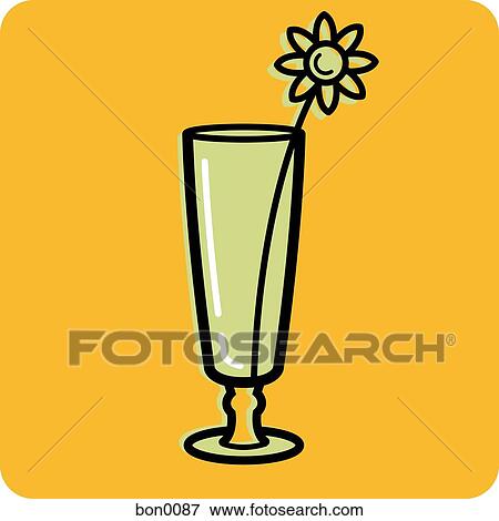 Illustration of a cocktail glass View Large Illustration Stock Illustration - Illustration of a cocktail glass. Fotosearch