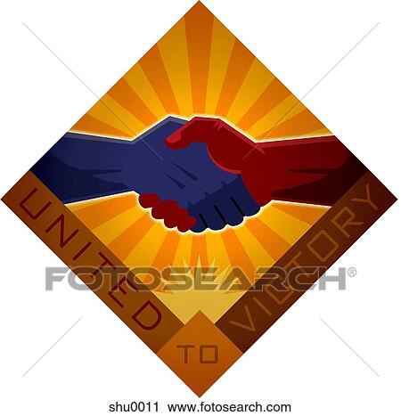 Drawing of a handshake View Large Illustration Clip Art - Drawing of a handshake. Fotosearch