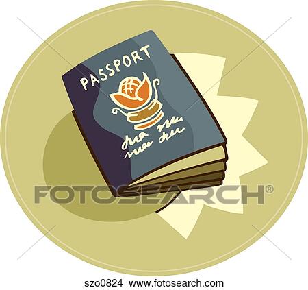 A passport View Large Illustration Stock Illustration - A passport. Fotosearch