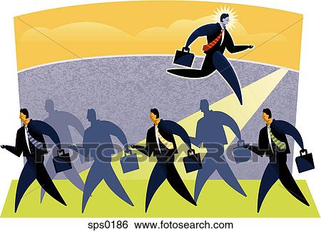 A representation of a sales force View Large Illustration Stock Illustration - A representation of a sales force. Fotosearch