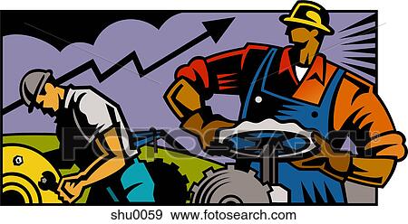 イラスト の 建築作業員 イラスト Shu0059 Fotosearch イラスト の 建築作業員 イラスト Shu0059 Fotosearch