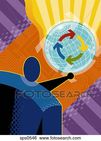 touch screen View Large Illustration Stock Illustration - touch screen. Fotosearch