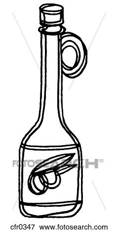 A black and white illustration of olive oil View Large Illustration Stock Illustration - A black and white illustration of olive oil. Fotosearch