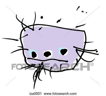 Clip Art - A childlike drawing of a man. Fotosearch