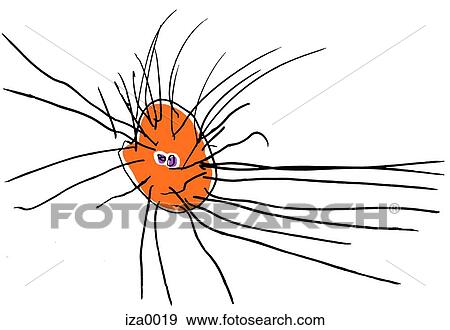 A childlike drawing of an angry sun View Large Illustration Stock Illustration - A childlike drawing of an angry sun. Fotosearch