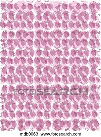 A pink and purple feathered pattern View Large Illustration Drawing - A pink and purple feathered pattern. Fotosearch