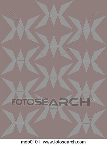 Gray abstract origami shape patterns View Large Illustration Clip Art - Gray abstract origami shape patterns. Fotosearch