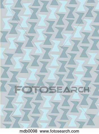 Retro blue geometric shapes on a gray background View Large Illustration Stock Illustration - Retro blue geometric shapes on a gray background. Fotosearch