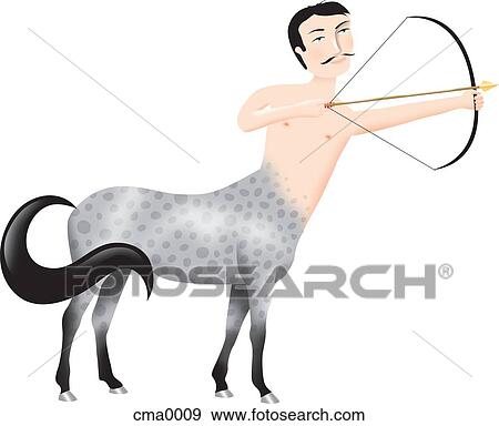 Sagittarius View Large Illustration Stock Illustration - Sagittarius. Fotosearch