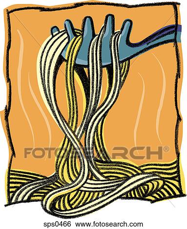 A drawing of spaghetti View Large Illustration Stock Illustration - A drawing of spaghetti. Fotosearch