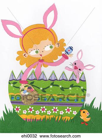 Drawing - Easter. Fotosearch