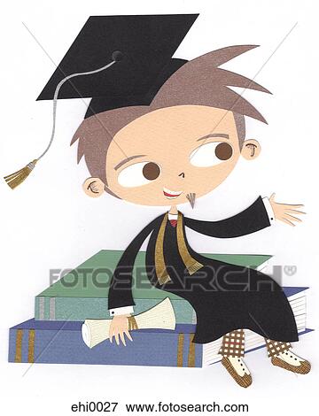Stock Illustration - Graduation. Fotosearch